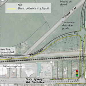 latest nzta update pound road waterloo
